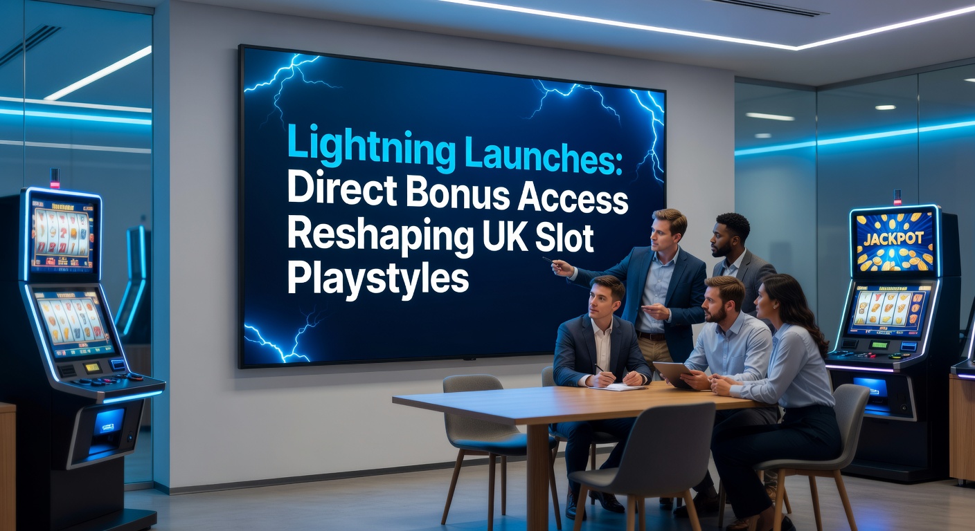 Player dashboard on a UK slot site displaying lightning launch options alongside traditional spin buttons, highlighting quick bonus entry